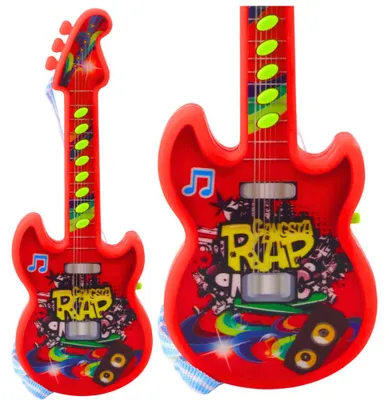 Immagine prodotto di Chitarra elettrica per bambini Melodies Solstice Range Red 29Cm
