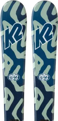 Obrázok produktu pre Súprava lyží K2 Indy+fdt 7.0 Junior Alpin, modrá, 136 cm, detské, modrá, 136 cm