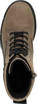 Produktbild von s.Oliver Damen Stiefelette Combat Boot mit Plateau und Blockabsatz 5-25244-45, Größe:38 EU, Farbe:Braun
