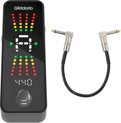 Zdjęcie produktu dla Daddario PW-CT-23 Pedal Tuner Plus z kablem krosowym