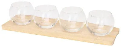 Obrázok produktu pre Excellent KO-210001310 na bambusovém podnose sada 5 ks