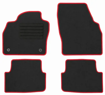 Produktbild von Fußmatten-Set für Skoda Fabia IV 09/2021-, 4-teilig, Schwarz