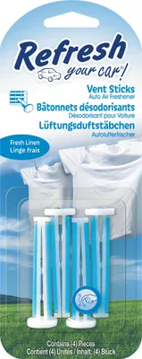 Obrázek produktu pro Osvěžovač vzduchu do auta California Scents Vent Sticks Fresh Linen (2 ks)