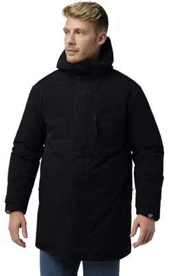 Produktbild von Jack Wolfskin Herren Winterjacke Gletschersee Parka M Schwarz 2XL