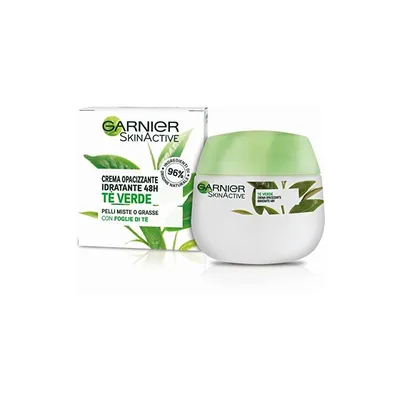 Produktbild von Garnier 3600541267022, Frauen, Creme, Mischhaut, ölige Haut, Empflindliche Haut, Grüner Tee, Feuchtigkeitsspendend, Feuchtigkeitsspendend, 24 h