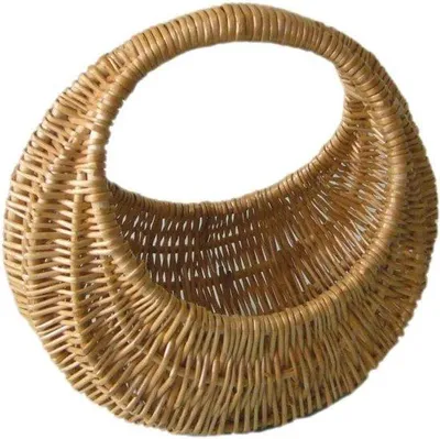 Productafbeelding van Boodschappenmand Bruin - Duurzame Winkelmand 15 x 24 x 20 cm