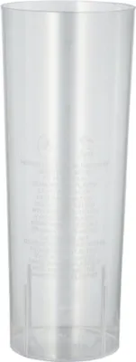 Productafbeelding van PAPSTAR 12173, kunststof longdrinkglas, PS, 0,3 liter, helder