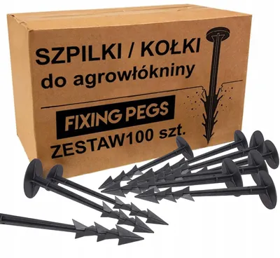 Produktbild von LAZYhome Heringe für Agrarvlies 100 Stück Premium 12 cm