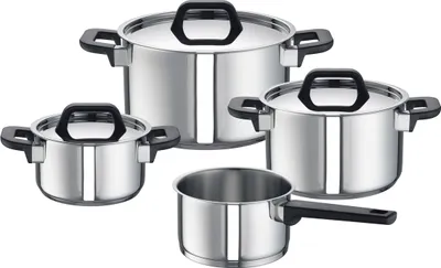 Produktbild von ROHE Germany Edelstahl Topfset Max, 4-teilig