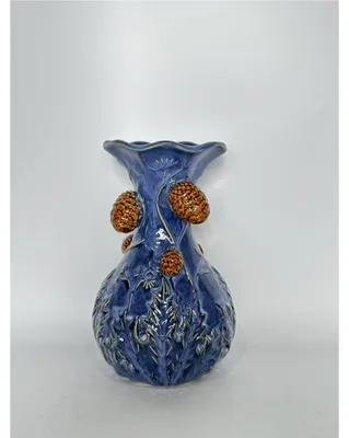Produktbild von Light & Living - Vase BLISSA - Blau - 12x12x20 cm