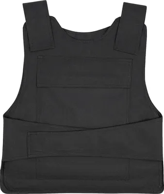 Imagen del producto de Chaleco antibalas con guantes, para protección, con correas ajustables, color