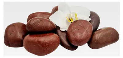 Produktbild von Polierte Dekosteine Rot 3-5 cm 1 kg - Kieselsteine für Garten, Teich und Gabionen - Steine für Blumentöpfe, Vasen, Terrarium und Aquarium - Gartendekoration aus Naturmaterialien