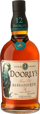 Produktbild von Doorly's 12 Years Old Rum 40% Vol. 0.7L