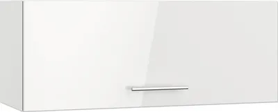 Produktbild von Optifit Klapphängeschrank Rurik986 BxTxH 90 x 34,9 x 35,2 cm weiß glänzend zerlegt KFRU OK935-8+