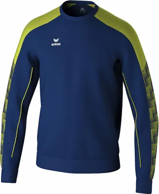 Produktbild von Erima Evo Star Sweatshirt New Navy/Limette Junior - 128