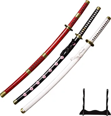 Produktbild von Handgemachte Samurai-Schwert Anime-Rollenspieler-Schwerter Set