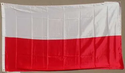 Produktbild von Flagge Fahne : Polen ohne Wappen Polenflagge Polska Nationalflagge Nationalfahne