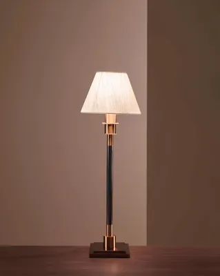 Image de Lampe de table pour salon, lampe de chevet pour chambre, lampe de table en métal