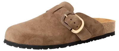 Produktbild von Tamaris Damen Clog aus Leder mit ergonomischem Fußbett 1-27600-44, Größe:36 EU, Farbe:Braun