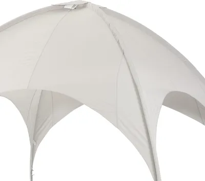 Produktbild von Leco Ersatz-Dachtextil für "Kuppelzelt 5 x 5 m" grau/ weiß