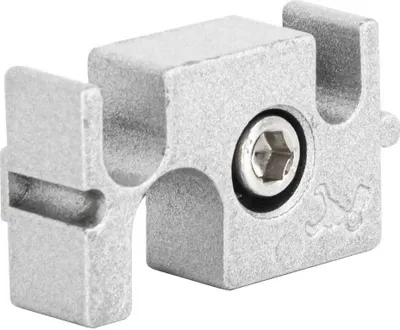 Produktbild von SCHMIDT systemprofile Halter Nut 8 Aluminium Profil-Halterung für Tragrolle