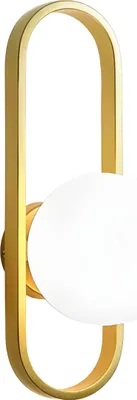 Immagine prodotto di Lampada da Parete tooLight App1756-1W Brush Gold White