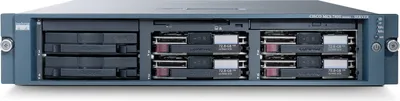 Produktbild von Cisco 7800 MCS 7845-I3 2U Rack Server - 1 x Intel Xeon E5540 2,53 GHz - 6 GB RAM - 584 GB HDD - Serial Attached SCSI (SAS) Steuerung - 2 Prozessor-Unterstützung - 128 GB RAM-Support - 1 RAID-Levels - Gigabit-Ethernet - 2 x 1,35 kW