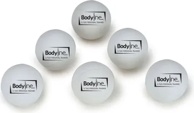 Productafbeelding van Bodyline set met zes wedstrijd-pingpongballen, 6 stuks