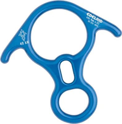 Produktbild von Edelrid Rescue 8 - Großer Abseilachter aus Aluminium, Farbe:300 blue