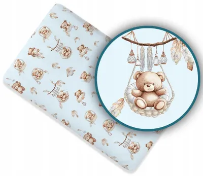 Produktbild von Spannbettlaken für Kinderbett 70x140 cm - 100% Baumwolle -