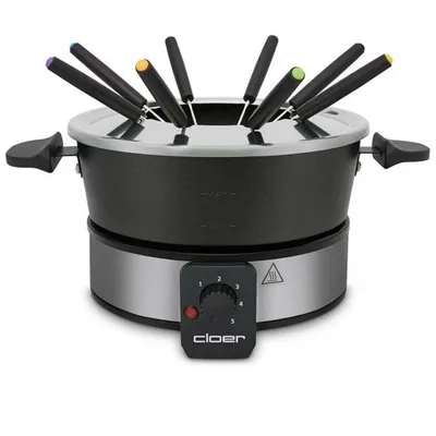 Zdjęcie produktu dla Cloer 6679, 8 os., 1,5 l, Czarny, Okrągły, Obrotowy, 1000 W