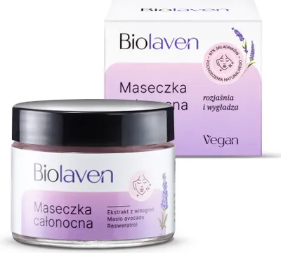 Obrázok produktu pre Biolaven, Nočná tvárová maska, 45 ml