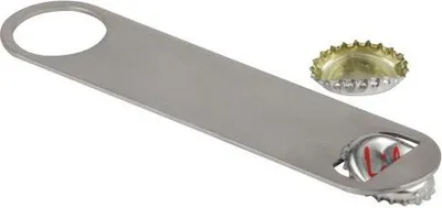 Produktbild von APS 93122 Kellner-Flaschenöffner, Edelstahl matt poliert, magnetisch, Länge 18 cm
