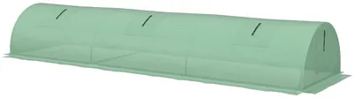 Produktbild von Foliengew?chshaus, wetterbest?ndig, UV-best?ndig, Folientunnel, 300 cm x 80 cm x 45 cm, Grš¹n
