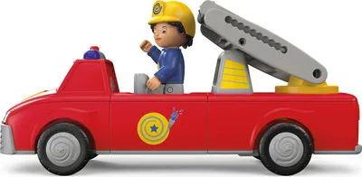 Immagine prodotto di Autopompa giocattolo Toddys Harry Helpy con motore a volano e luce