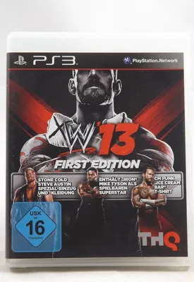 Obrázek produktu pro THQ WWE '13 First Edition, PS3, PlayStation 3, Režim multiplayer, Starší