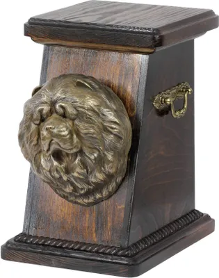Image de Chow-chow - Urne funéraire pour chien, urne élégante avec statuette, urne commémorative avec buste de chien de la marque Art-Dog.