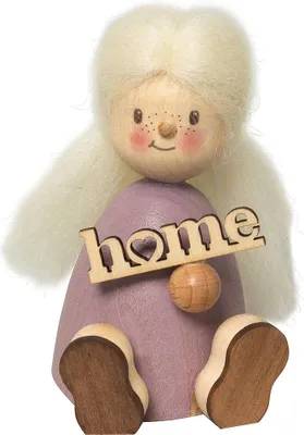 Immagine prodotto di Miniatura Finja con scritta "Home" Altezza 9 cm NUOVO
