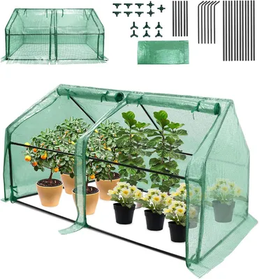 Zdjęcie produktu dla Namiot do uprawy roślin - Rośliny do uprawy - Uprawa roślin - Stabilna konstrukcja - 180x90x90 cm - Zielony