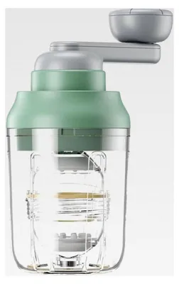 Produktbild von Manueller Eierschüttler, Eierschleuder für hartgekochte Eier, Eiermixer, Küchenhelfer in Grün
