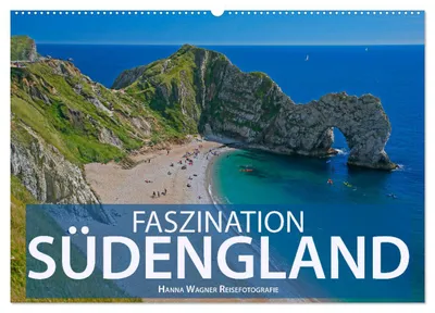 Produktbild von Faszination Südengland (Wandkalender 2027 DIN A2 quer), CALVENDO Monatskalender