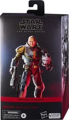 Produktbild von Star Wars The Bad Batch Wrecker Mercenary Gear Figur 15cm