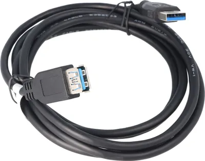 Produktbild von USB 3.0 SuperSpeed Kabel 1,8 Meter A-Stecker auf A-Buchse