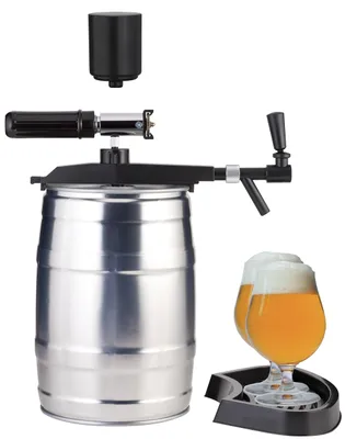 Bierschankgerät für 5-Liter-Fässer mit CO2 und Handpumpe