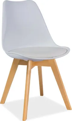 Produktbild von Esszimmerstuhl Küchenstuhl Set Kris weiß 2er Set