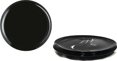Produktbild von 6 Pizzateller / Grillteller 32cm Black Italian Style