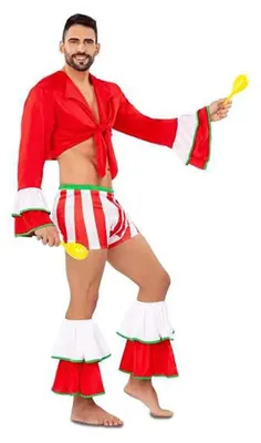 Image de Costume de maman Rumbero rouge XL pour enfants rouge XL