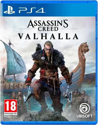 Zdjęcie produktu dla Ubisoft Assassin’s Creed Valhalla, PlayStation 4, od 17 lat, Nośnik fizyczny