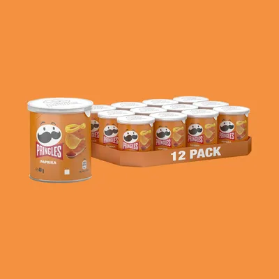Obrázek produktu pro Pringles, příchuť sladká paprika - 12 kusů po 40 g