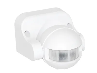 Immagine prodotto di Rilevatore di movimento bianco CR-1 1200W 240V angolo di funzionamento 180st portata 10m 1,8- 2,5m IP44 CR-CR1000-00